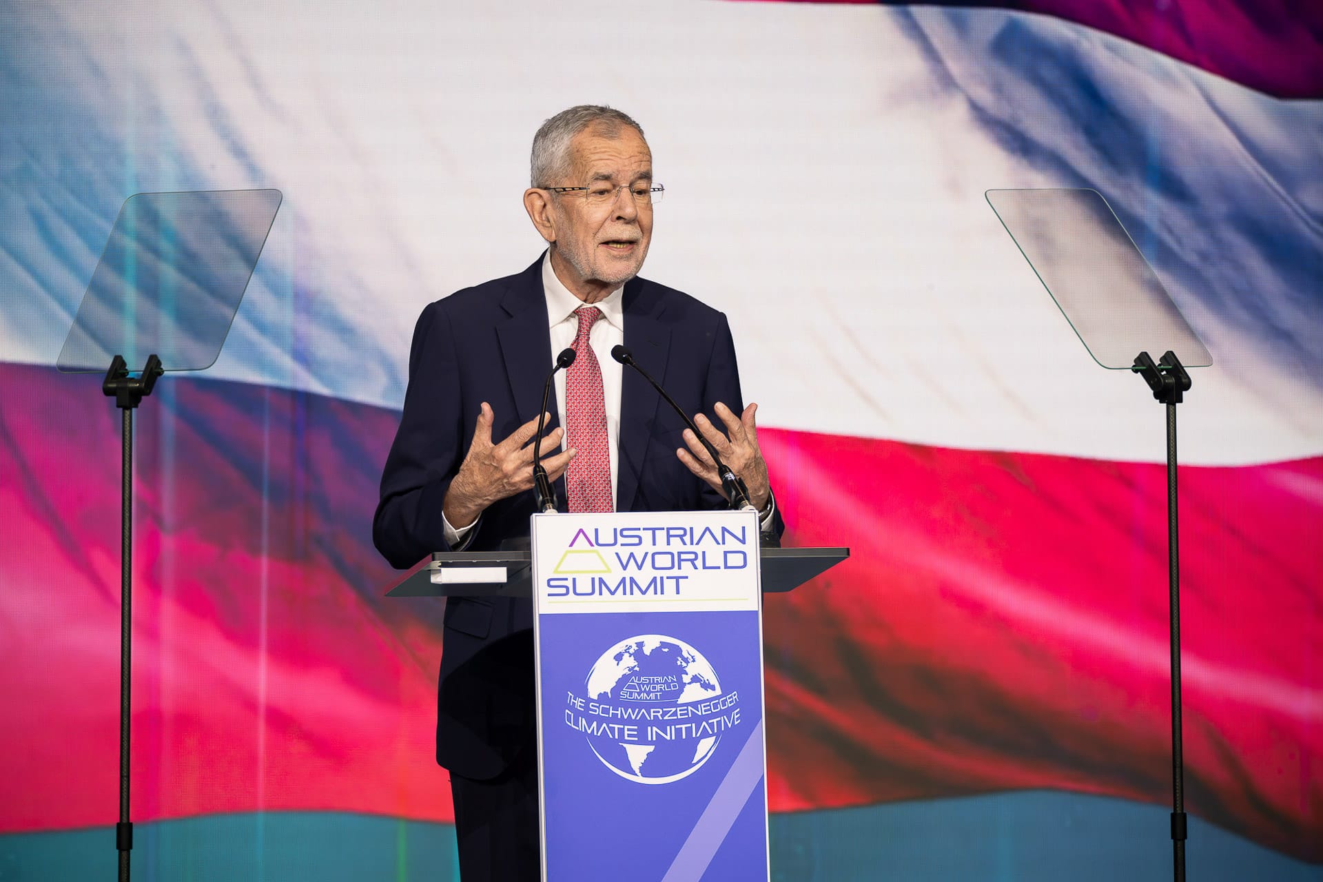 Pressefotograf Wien, PR-Fotos, Pressetermin Dokumentation, Daniel Fabbro, Arnold Schwarzenegger, AWS, Austrian World Summit, Hofburg, Daniel Fabbro8